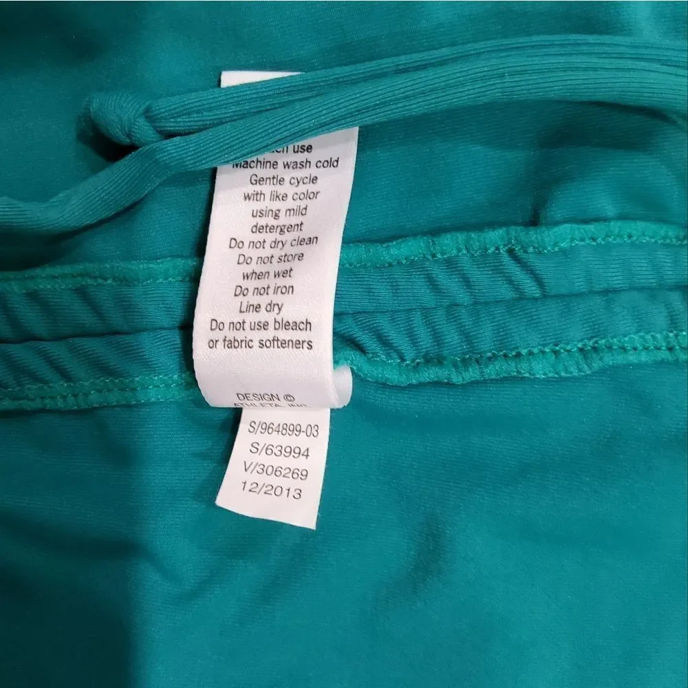 Athleta Women's Scrunch Swim Skirt Size XL